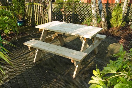 Harley Picnic Table 4 Seater 1.5m long